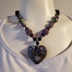 Heart Shaped Pendant Necklace